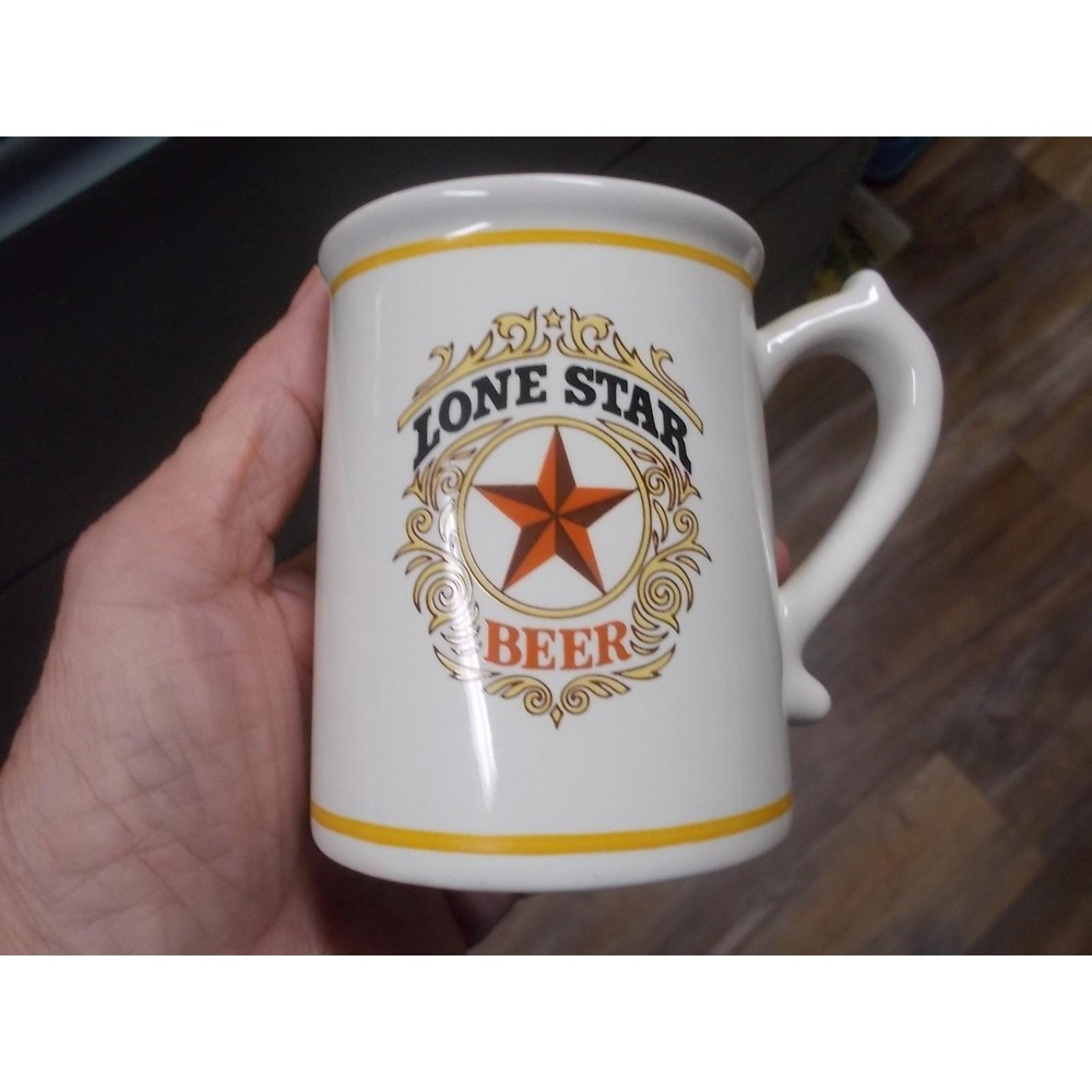 1985 Franklin Mint Lone Star Brewing Co Beer Mug Tankard Collection Japan